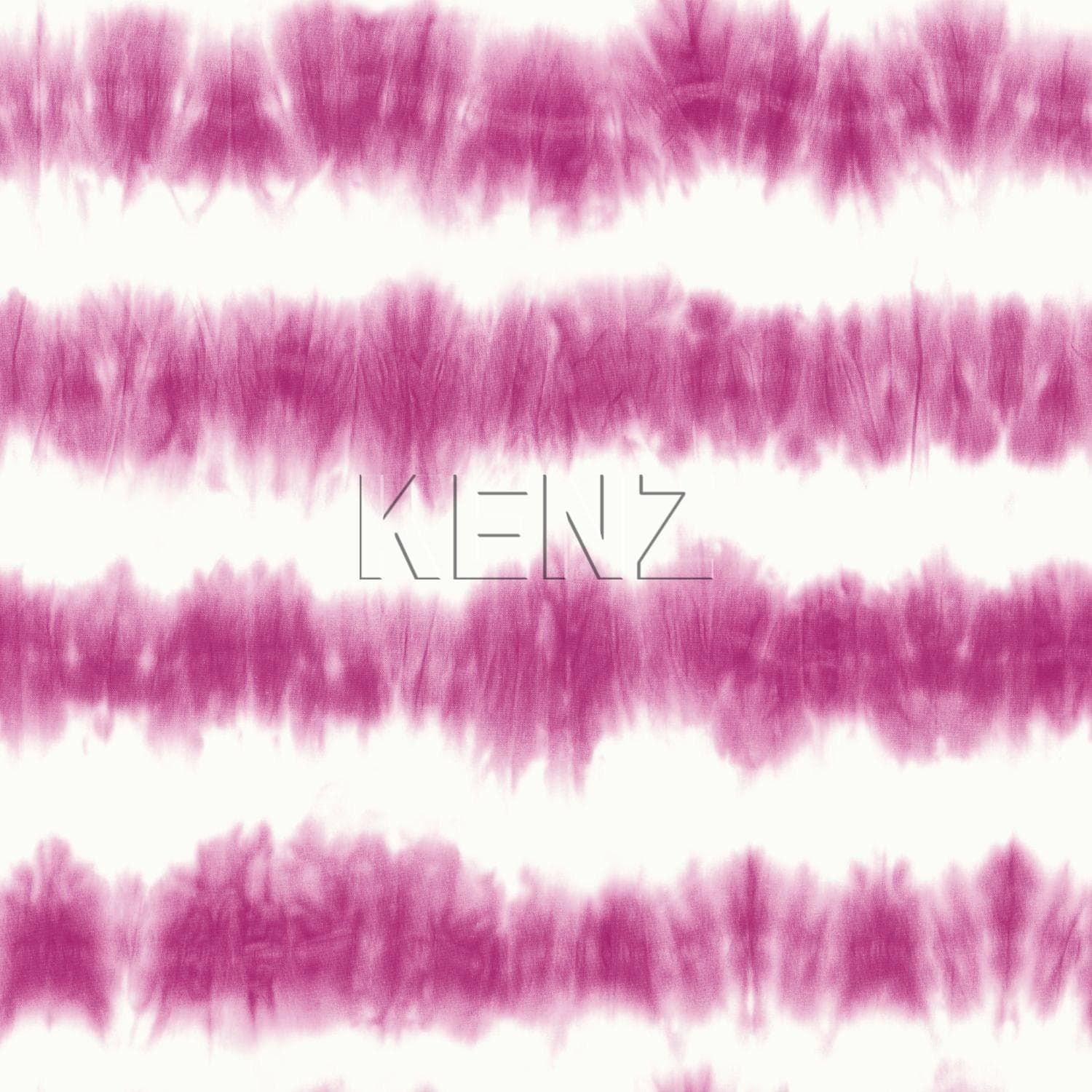 wallpaper horizontal tie-dye shibori stripes intense fuchsia pink and matte white 148688