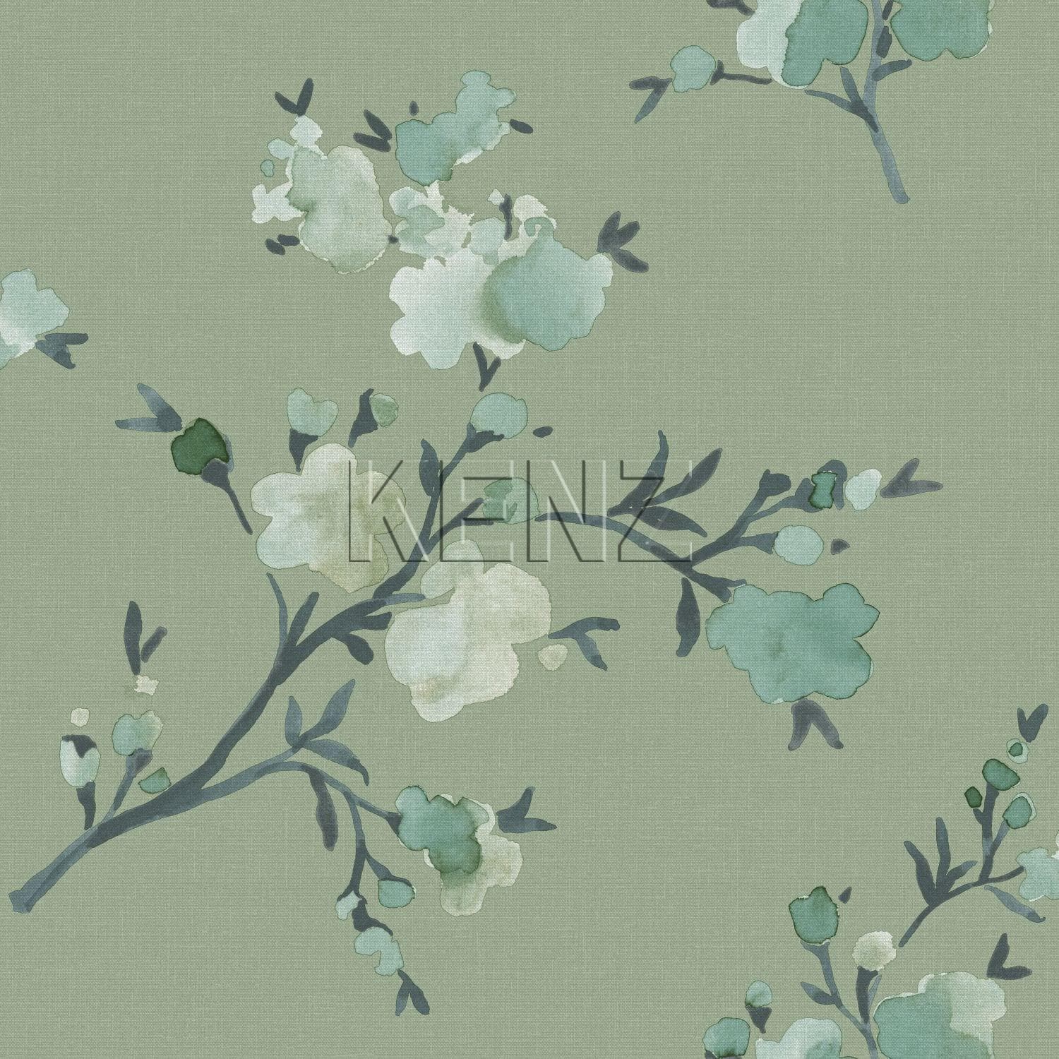 wallpaper cherry blossoms green 148718