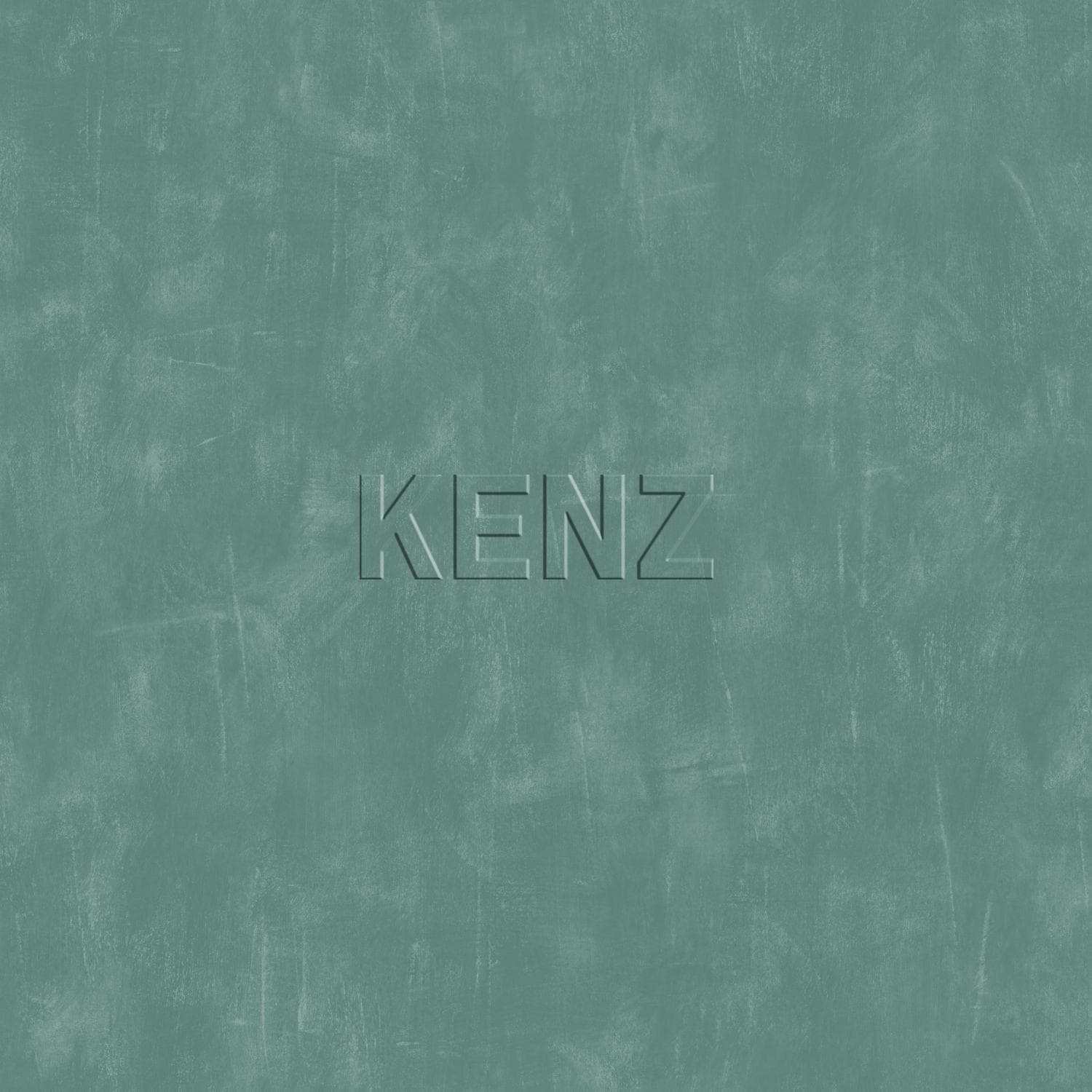 wallpaper painted effect petrol blue 148722