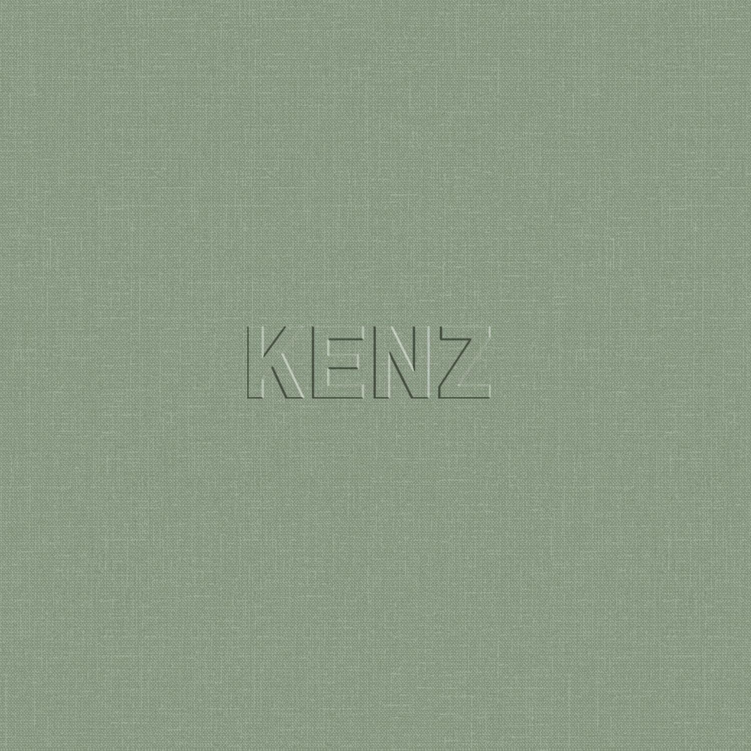 wallpaper linen texture jade green 148745