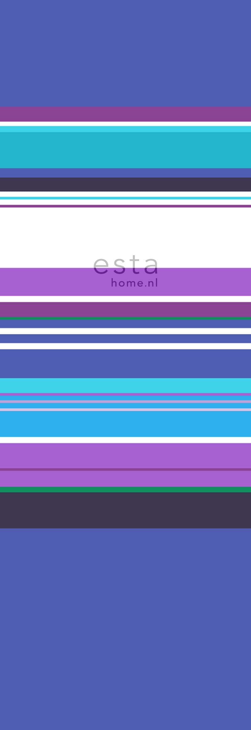 wall mural stripes purple 156507