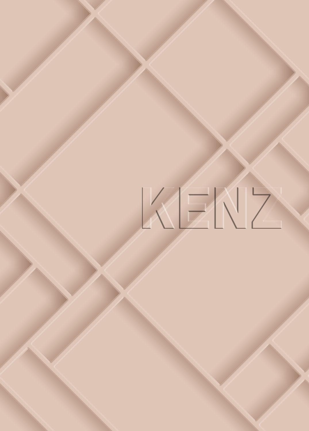 photo wallpaper wall panels diagonal soft pink 158961