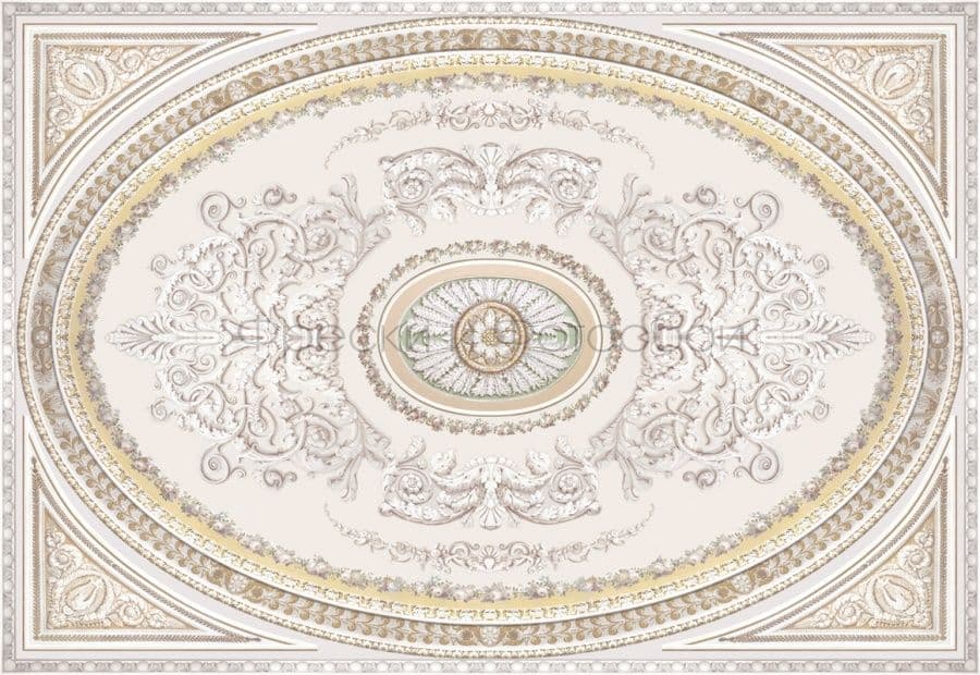 Oval Ceiling Ornament