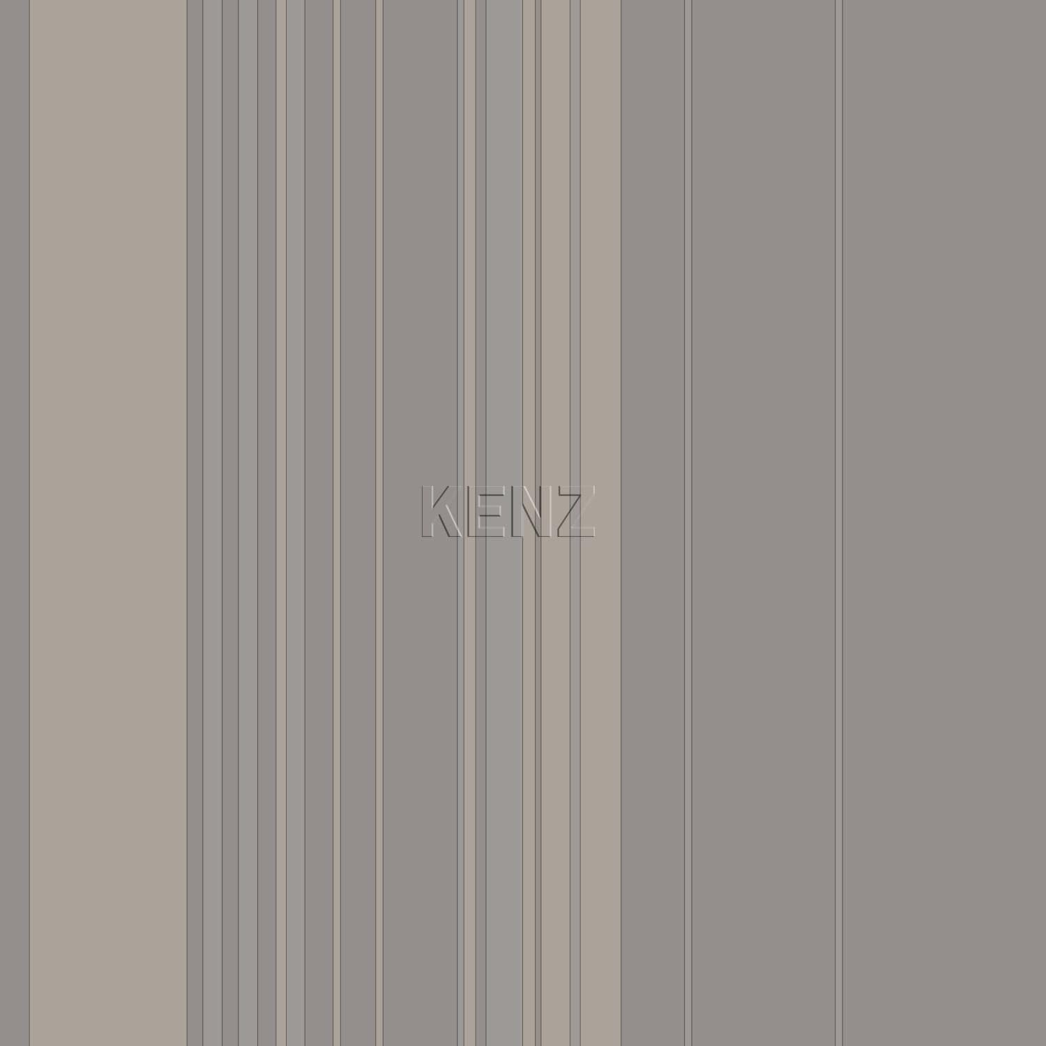 wallpaper stripes taupe and shiny bronze 346226