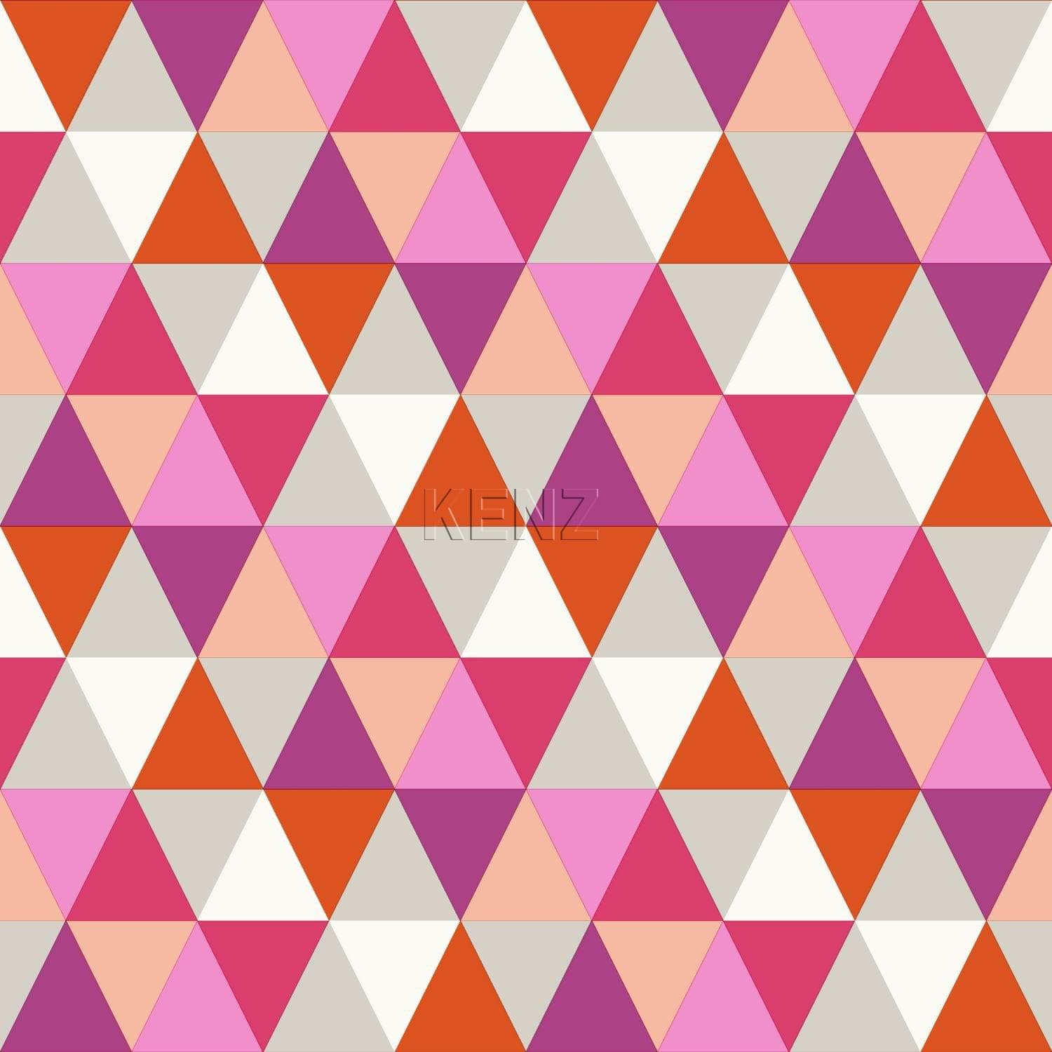 wallpaper graphic triangles pink and orange 347201