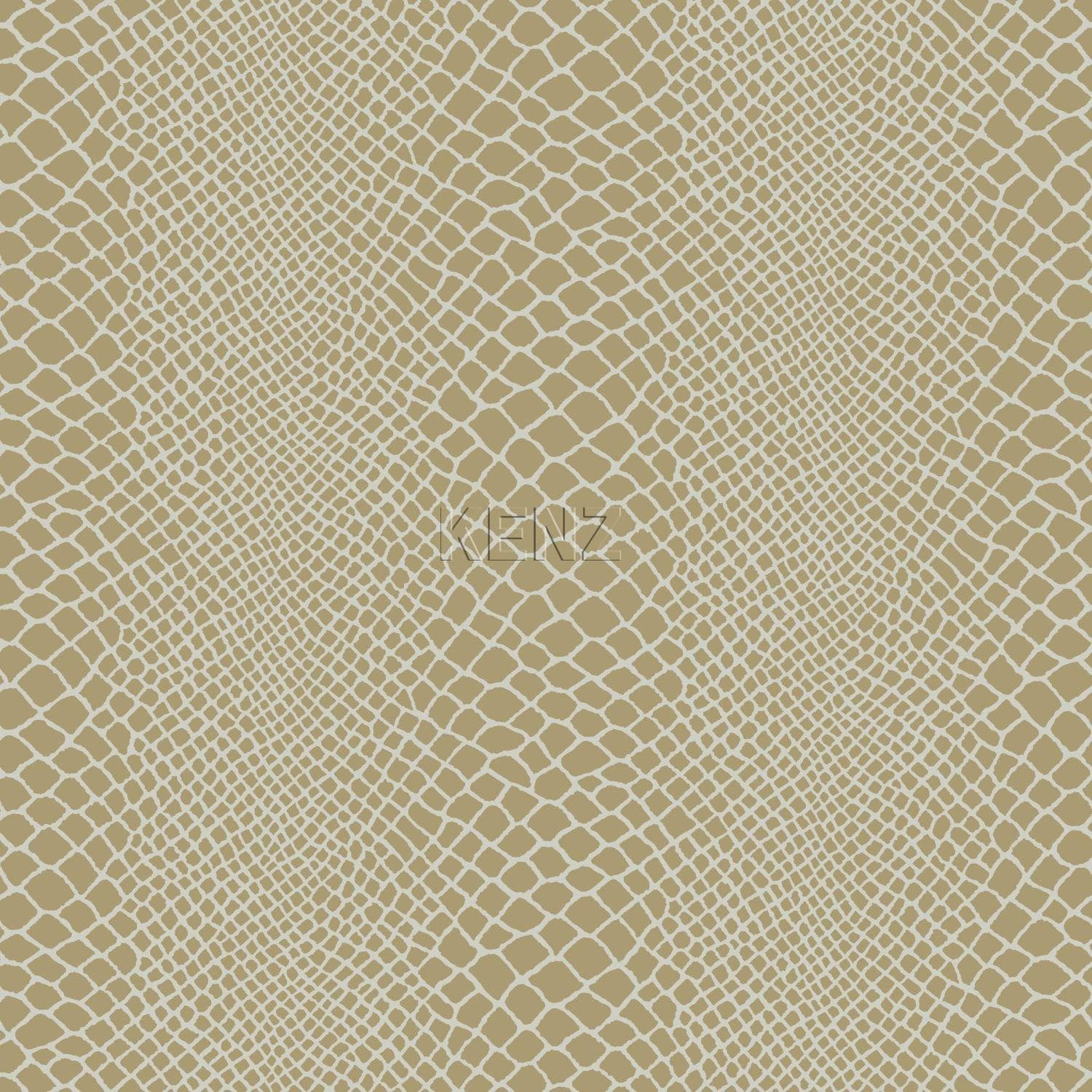 wallpaper snake print shiny bronze 347341