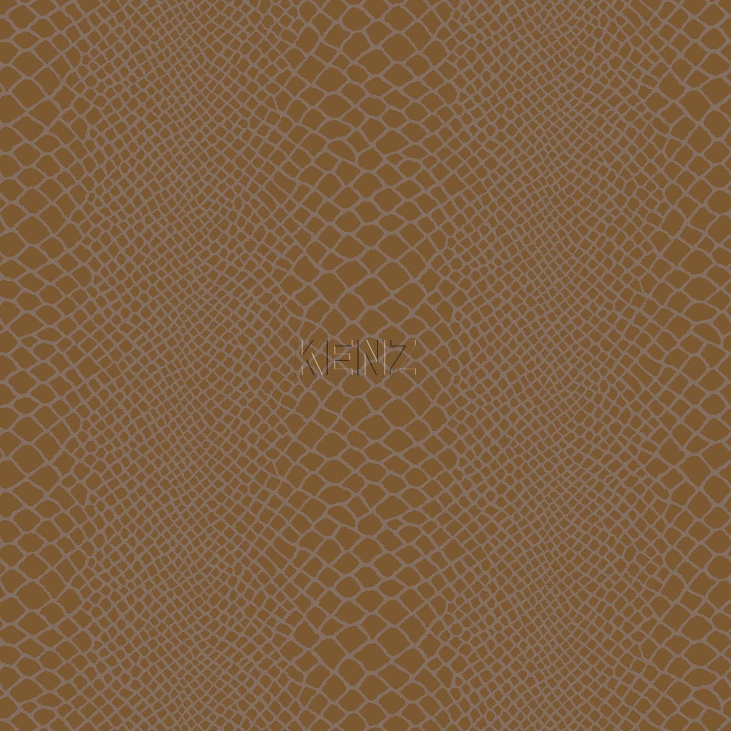 wallpaper snake print shiny copper brown 347342