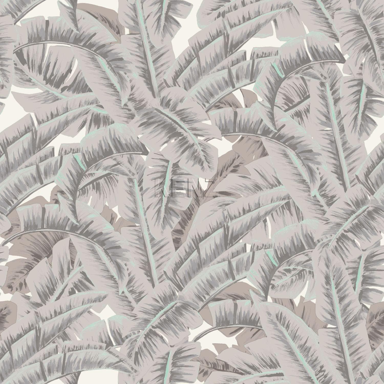 wallpaper palm leaves clay gray 347439