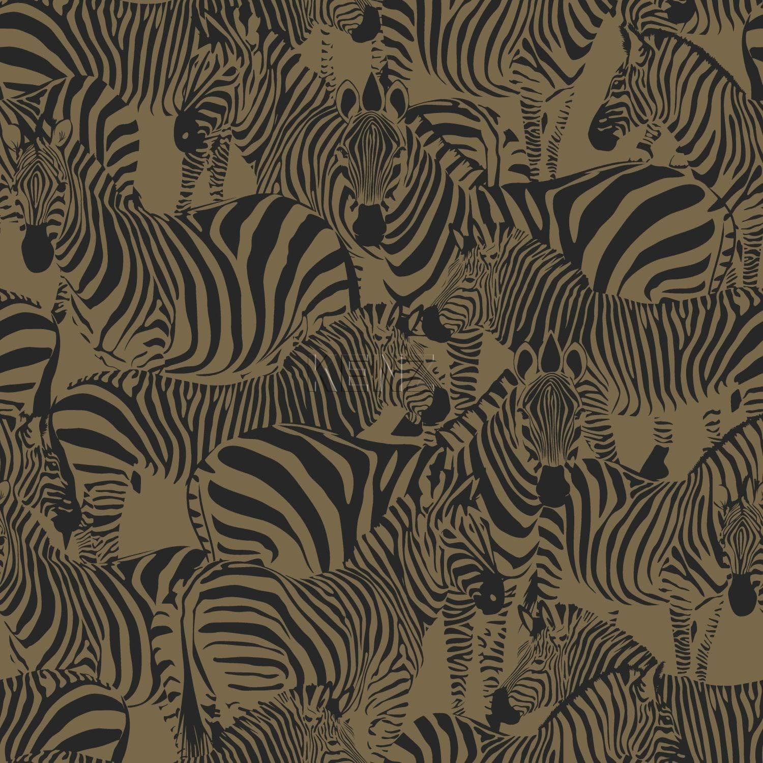 wallpaper zebras shiny gold 347454
