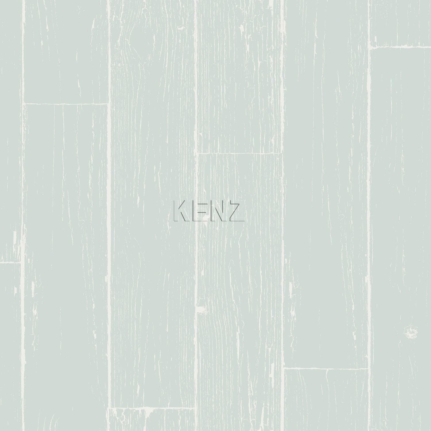 wallpaper weathered wooden planks mint green 347540