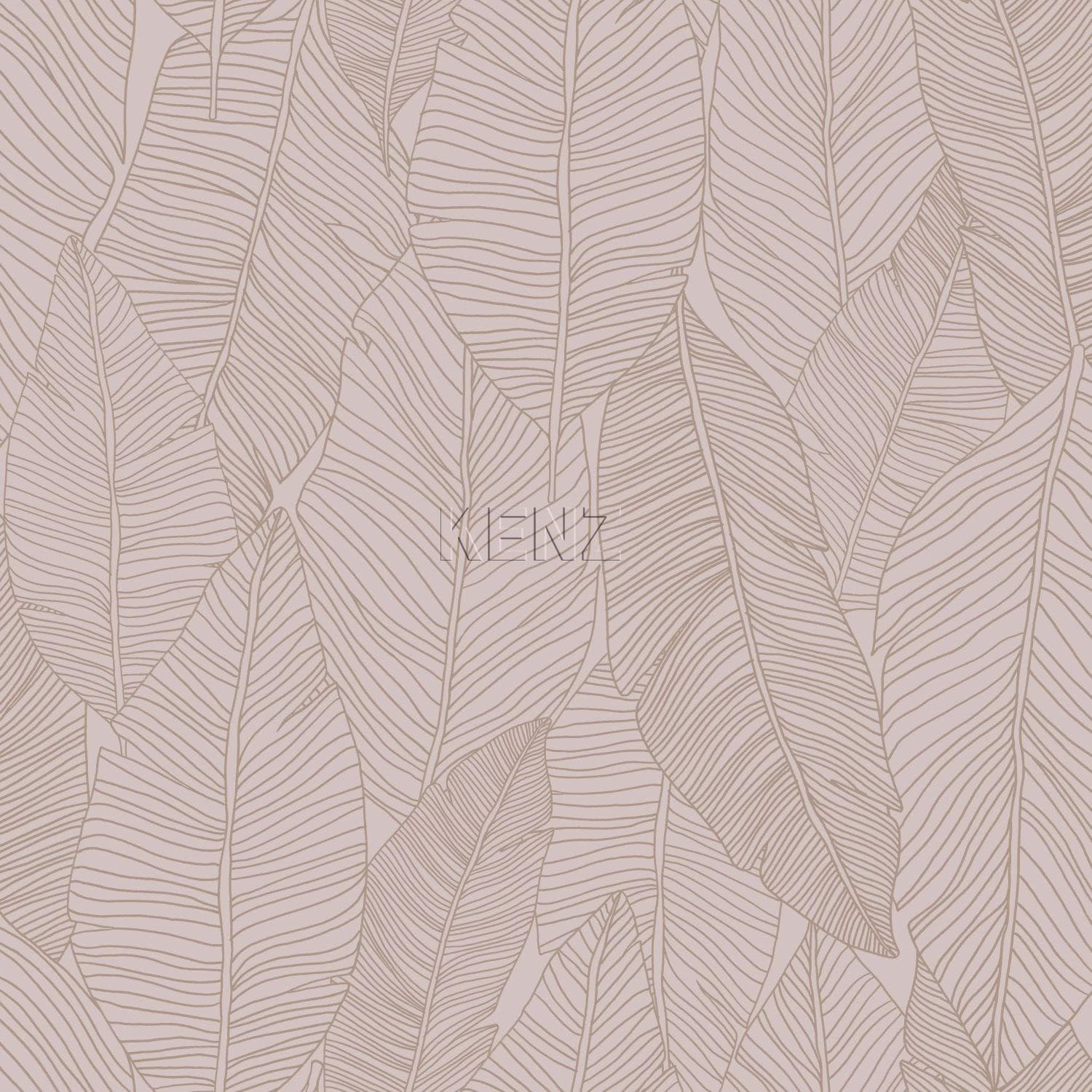wallpaper leaves old pink 347712