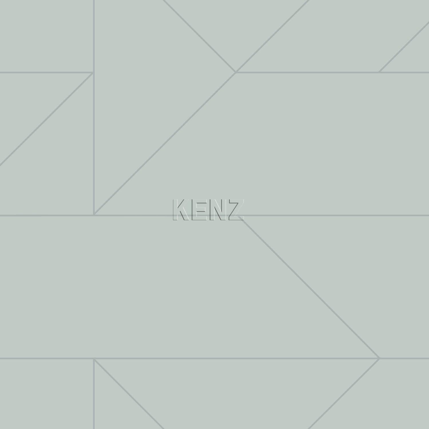 wallpaper graphic lines celadon green 347722