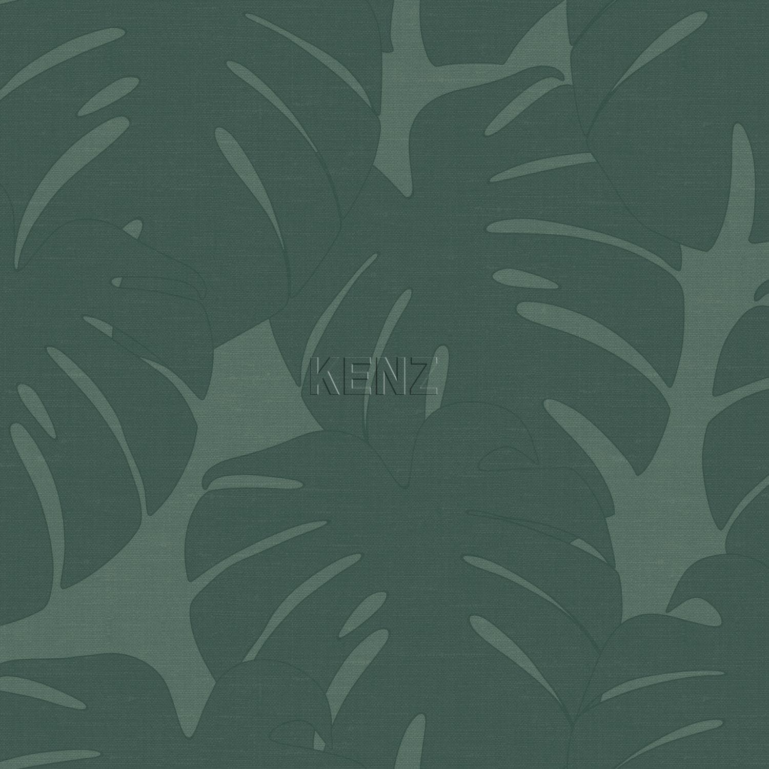 wallpaper leaves with textured texture sea green 347763