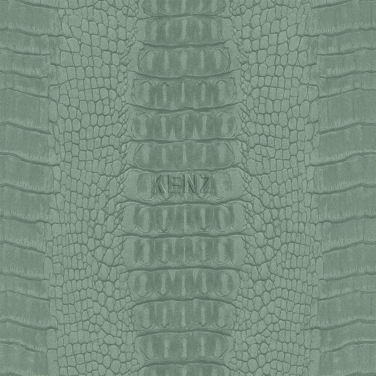 wallpaper crocodile skin greyish green 347772