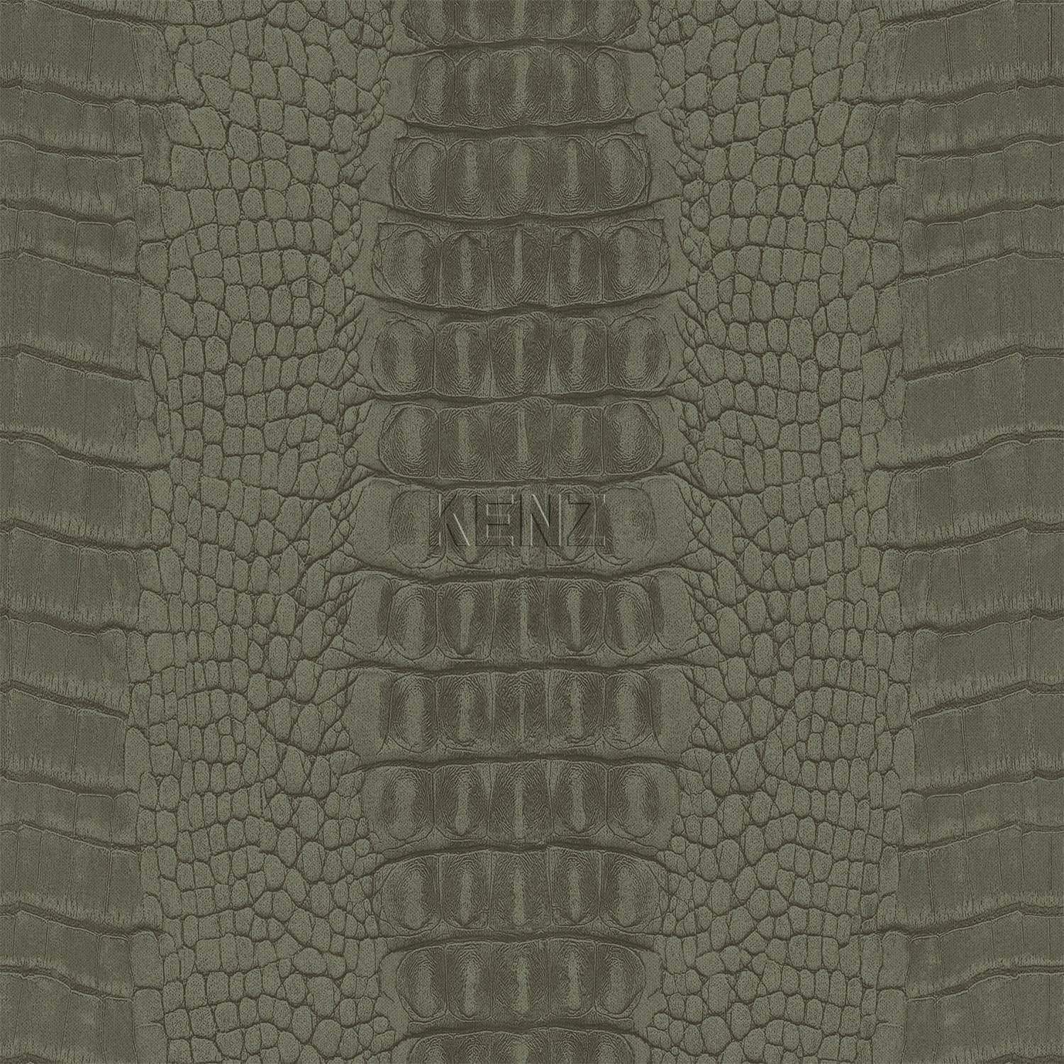 wallpaper crocodile skin taupe 347774