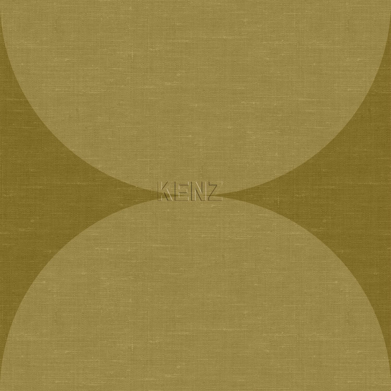 wallpaper XXL semicircles mustard green 357226