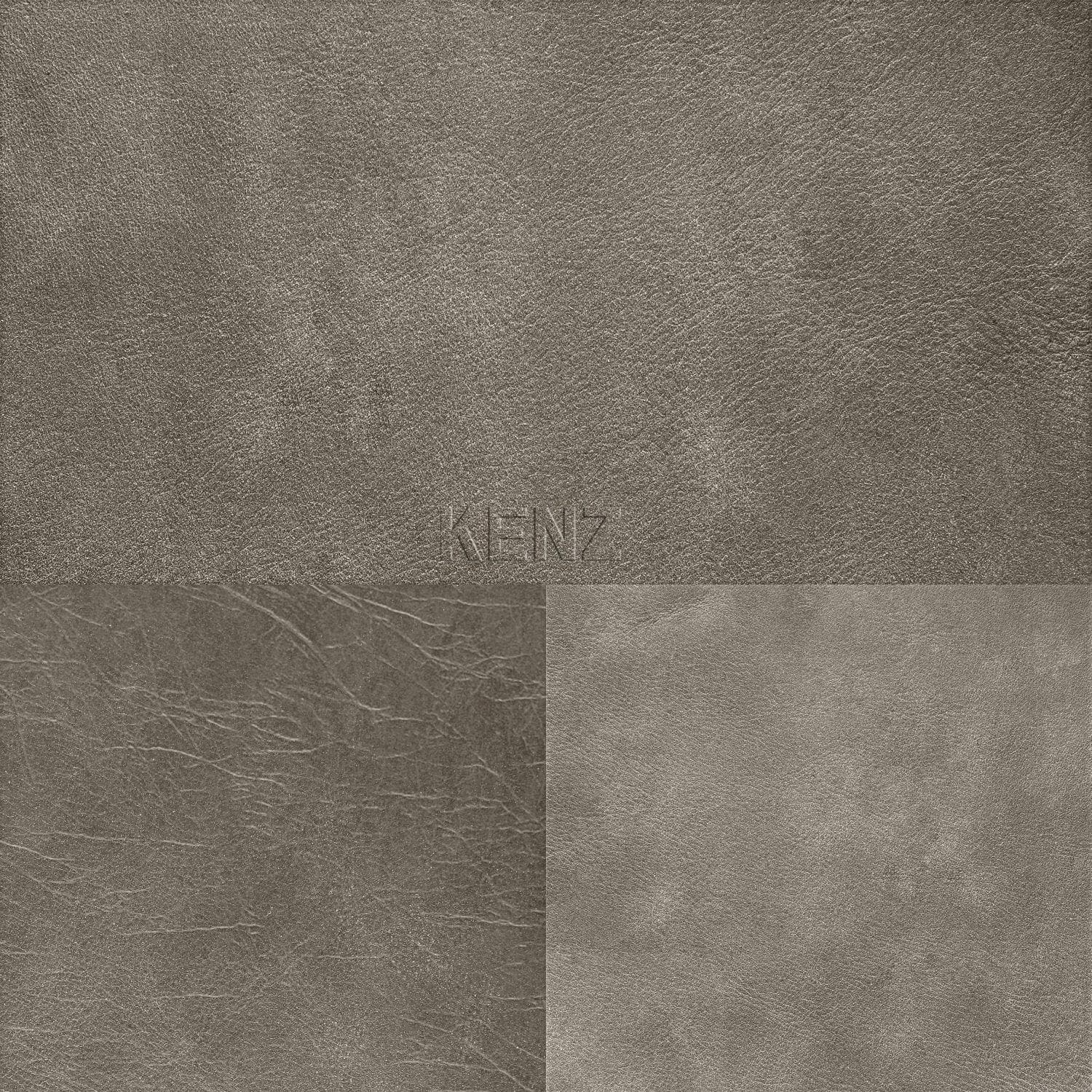 wallpaper XXL tile pattern with leather look warm gray 357238