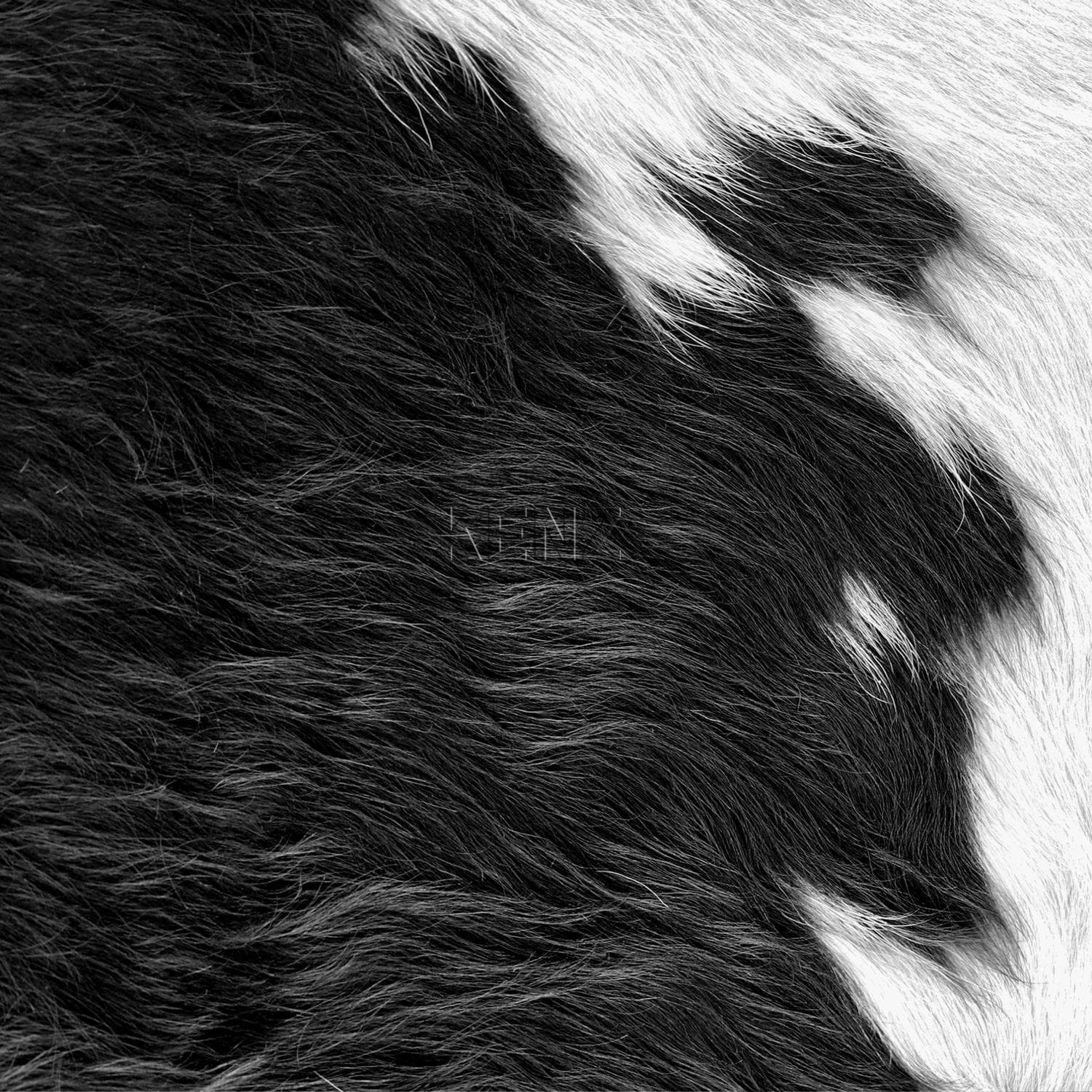 wallpaper XXL cowhide look black and white 357241
