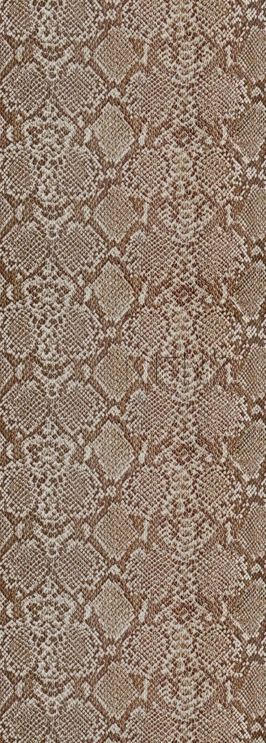 wall mural snake print brown 357243