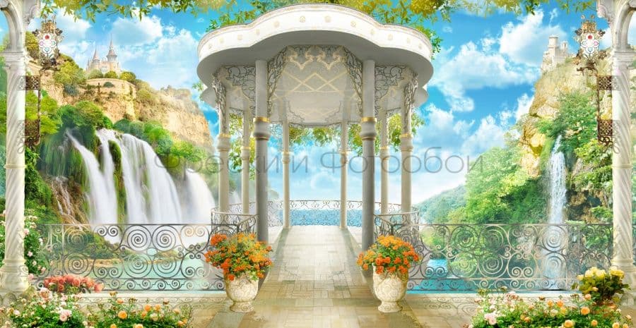 Fantastic Oriental Arbour