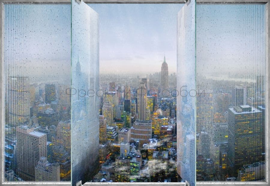 Rainy New York