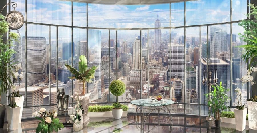 View Of A Big City