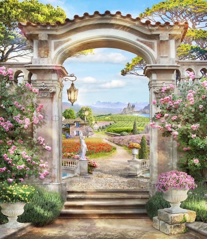 Arch To Vineyards