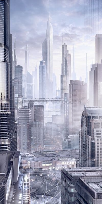 View At Modern Skyscrapers