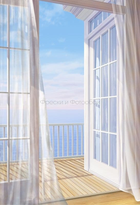 Balcony With A Sea View