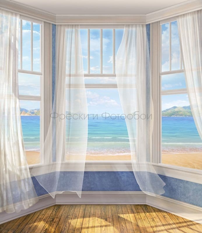 Bay Window With The Sea View