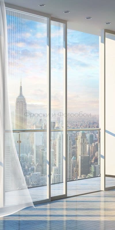 Tower View From A Balcony