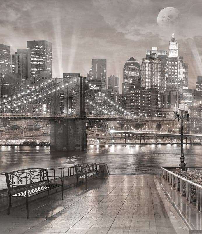 Nightly View Of New York