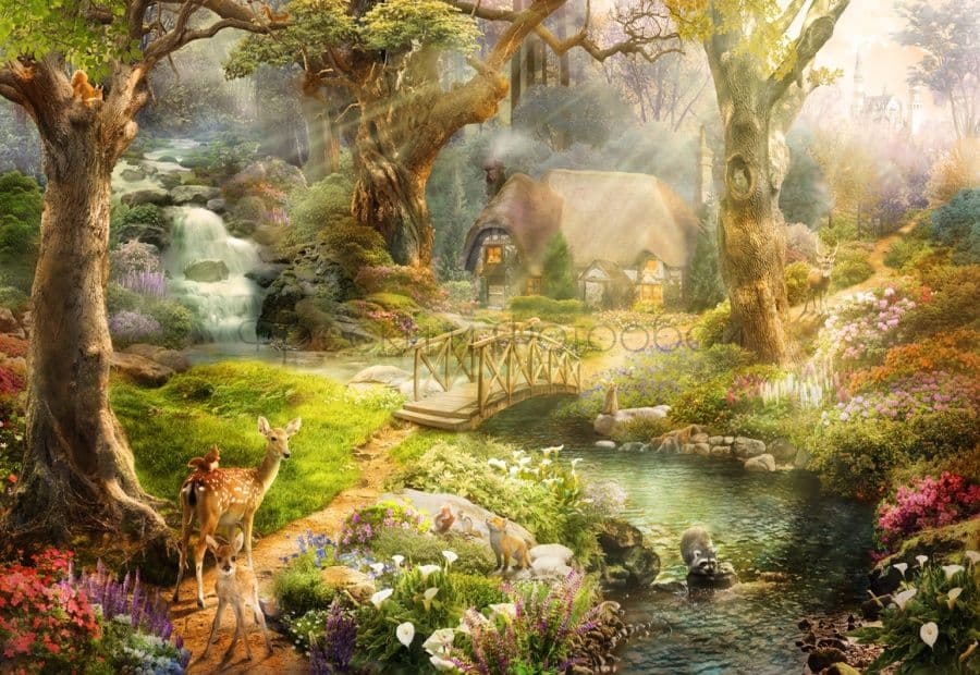 Fawn In Fairytale Forest