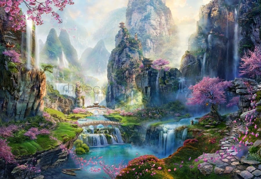 Fairy Mountain Landscape