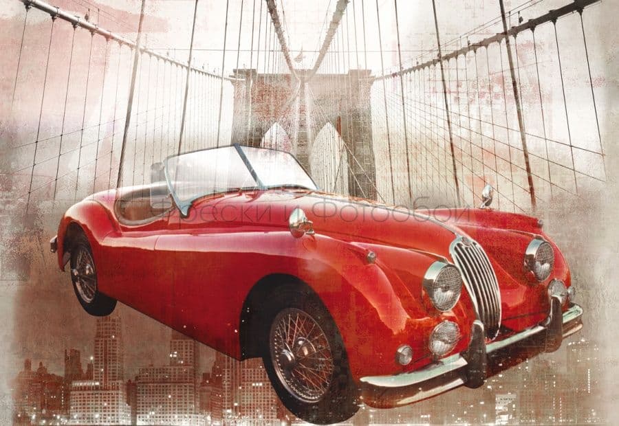 Red Retro Car