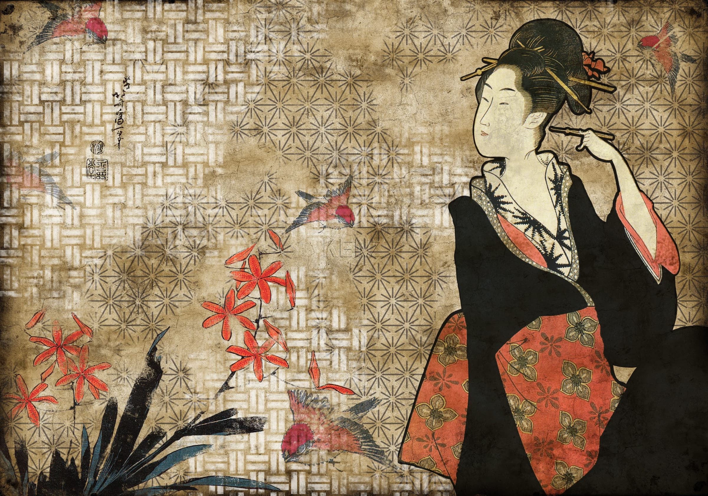 Geisha Graffiti Hikari