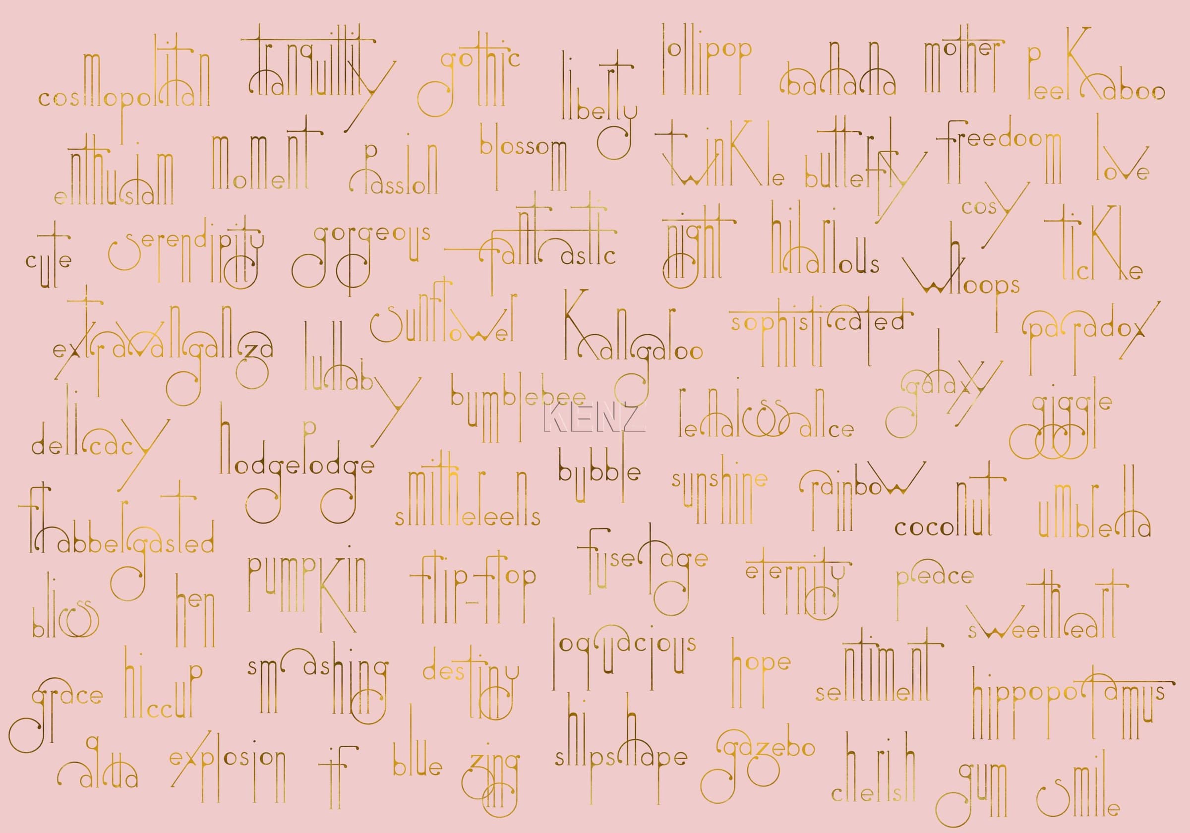 Beautiful Words Flamingo
