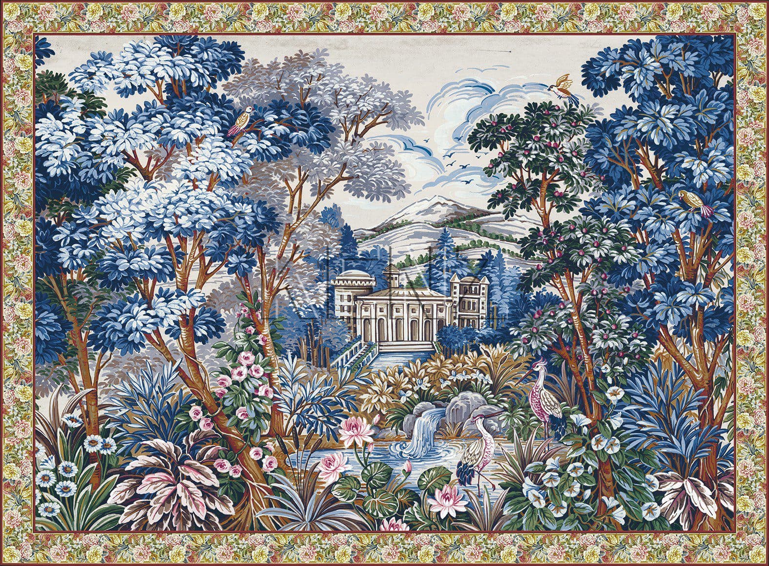Tapestry blue
