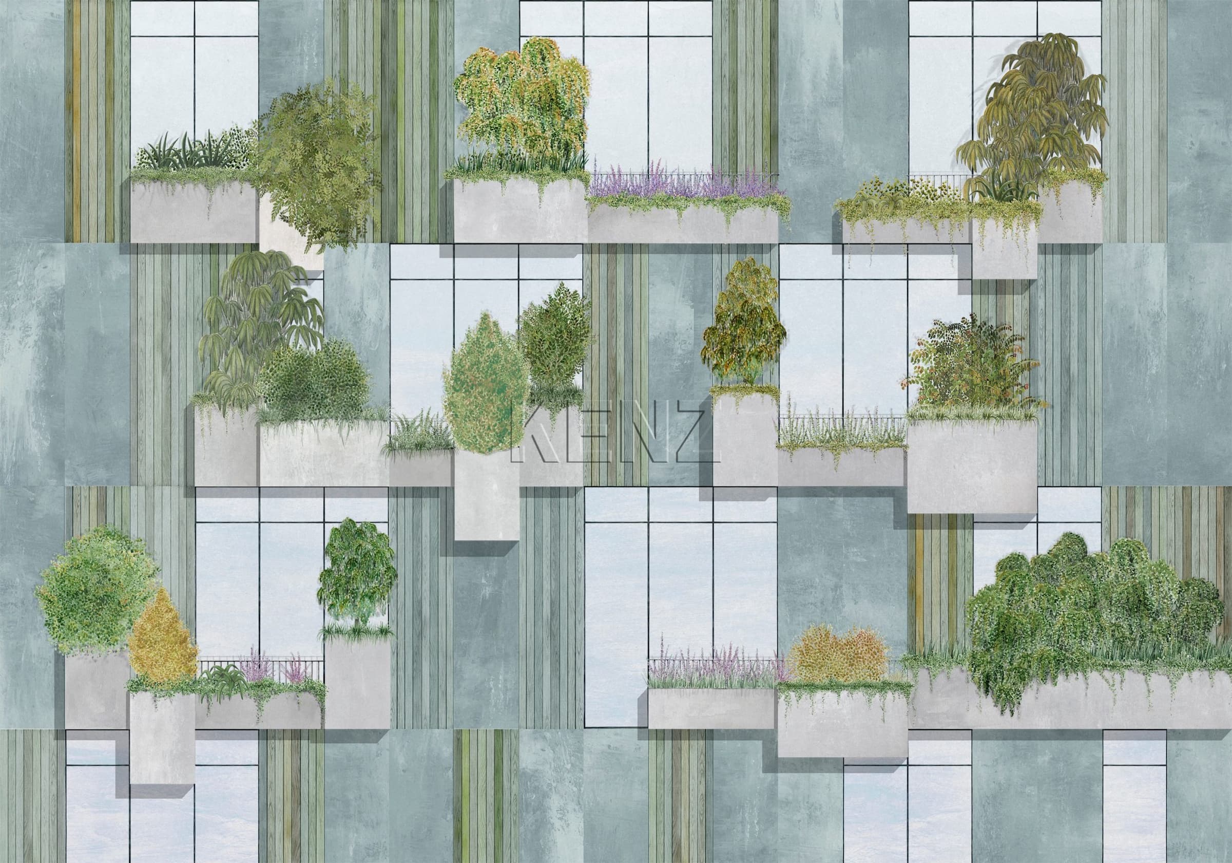 Vertical Forest Grey