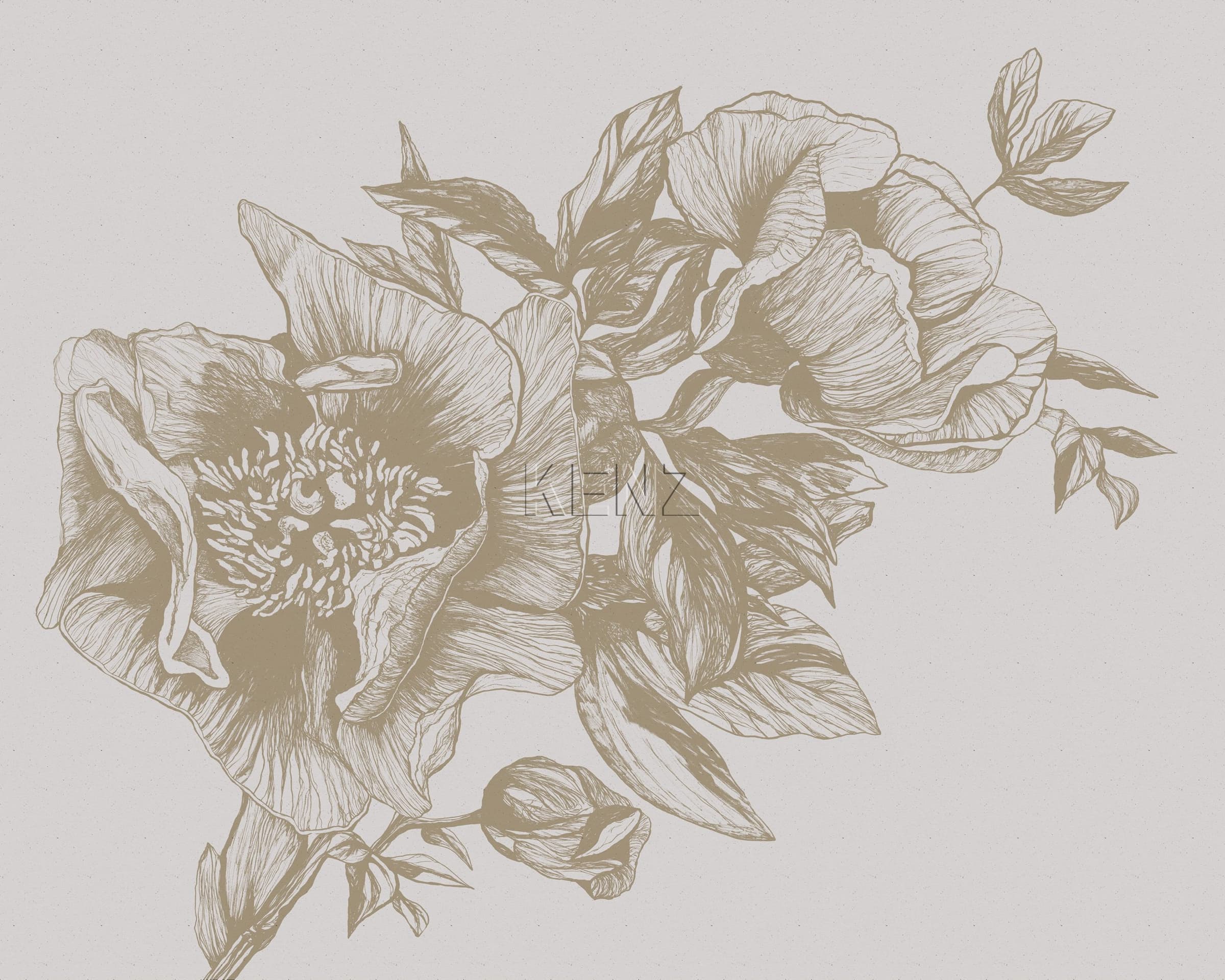 Giant Peonies Papirus