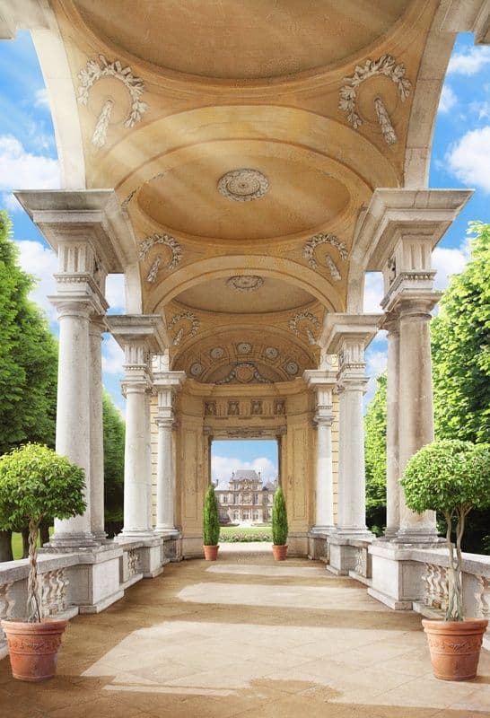 Alley With Columns