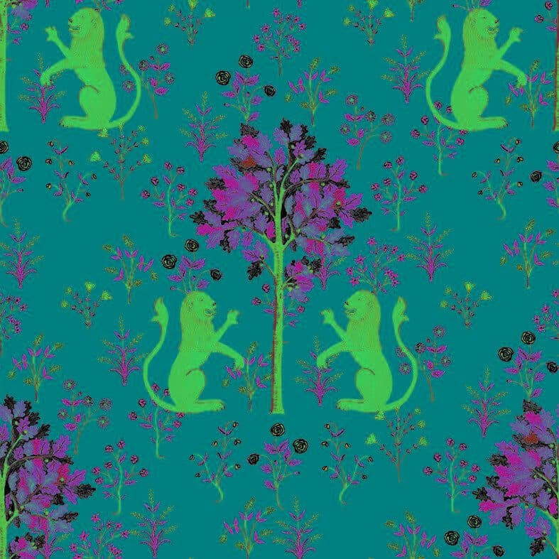 Medieval Tapestry Pure White