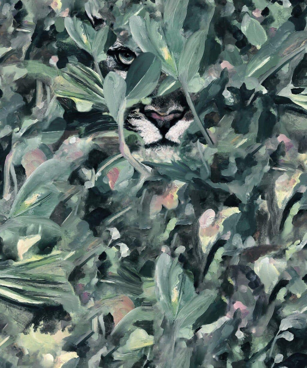 Hidden Puma Winter