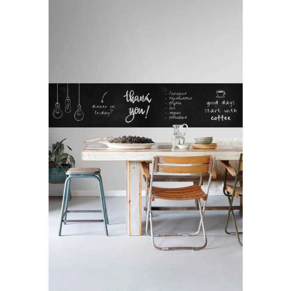magnetic chalkboard wallpaper