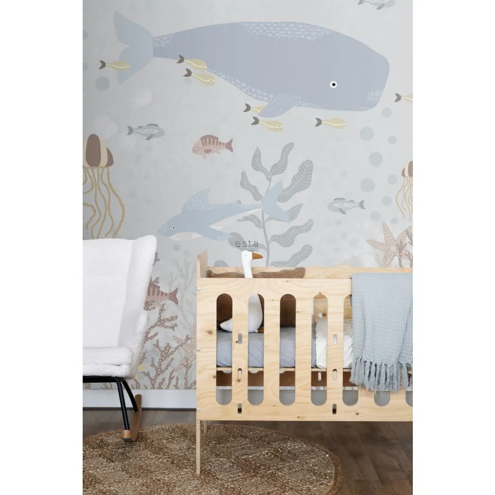 wall mural underwater world