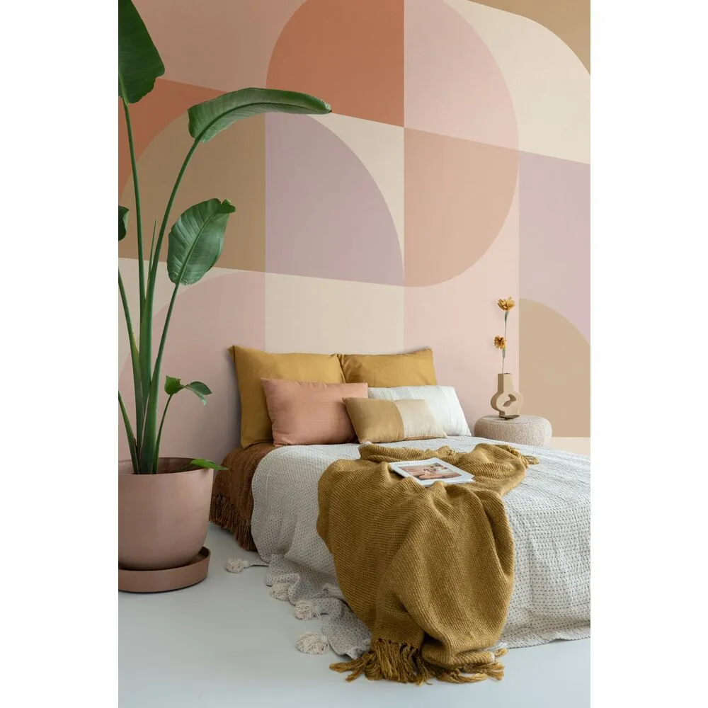 mural Bauhaus style circles