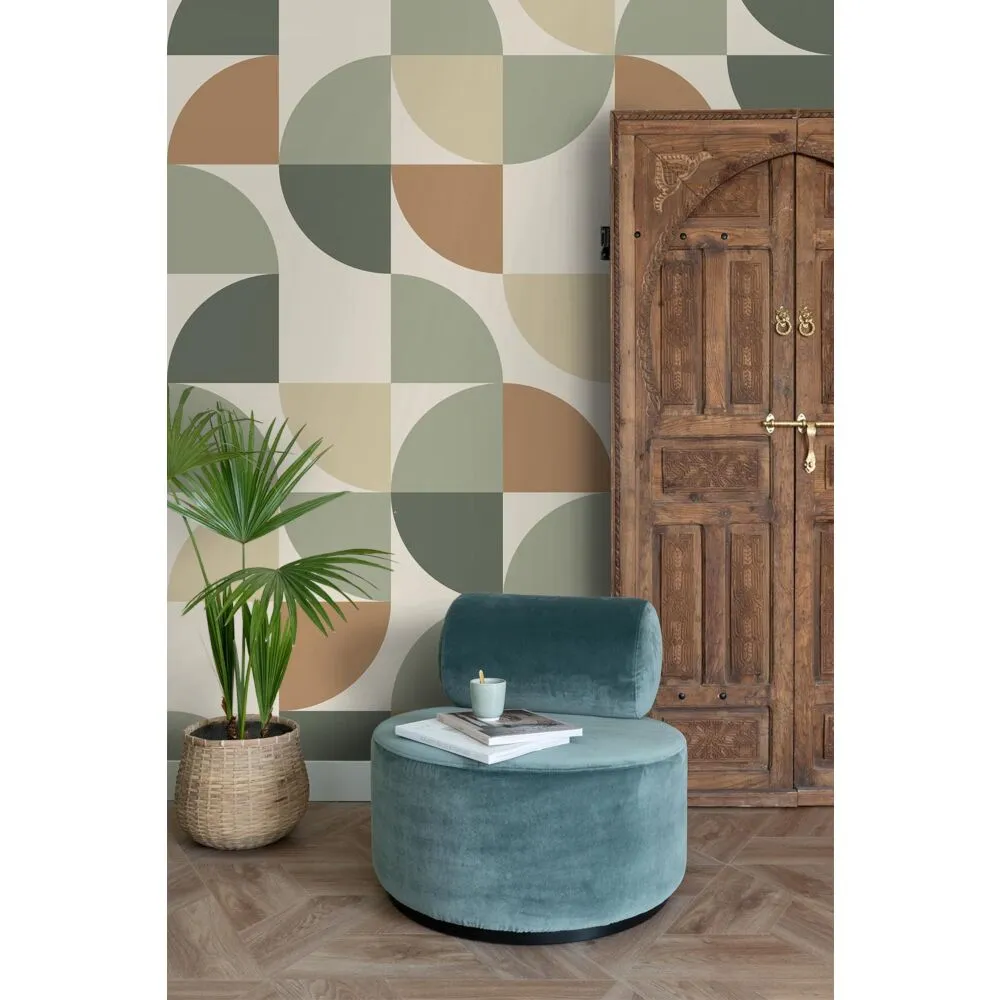 wall mural geometric shapes