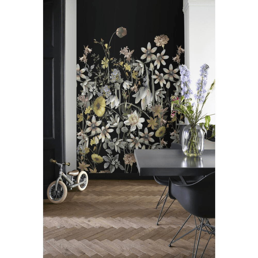 wall mural wildflowers