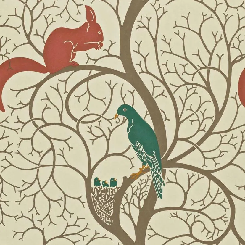 SQUIRREL & DOVE